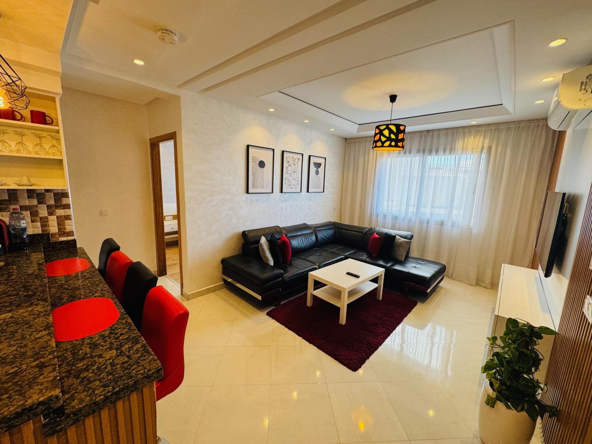 Modern Apartment In The Heart Of Танжер Экстерьер фото